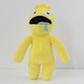 Miniatyrbillede 3 af 3: Ny Rygsæk Plys Fyldt Legetøj Kawaii Pikachu Mimikyu Eevee Mew Gengar Snorlax Taske Blød Skoletaske Børnenes Dag Gave (FMY) 30cm yellow crown