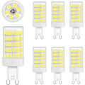 Miniatyrbilde 1 av 4: G9 LED-pære Kald Hvit, 10W G9-pære 6000K lyspære, 6-pakning