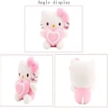 Pikkukuva 3 / 5: 11,8 tuuman söpö Hello Kitty -pehmolelu, sisustus vauvalle, pehmolelu, pehmolelu, syntymäpäivälahja ystävänpäivänä. (Vaaleanpunainen)