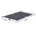 Miniatyrbillede 1 af 4: Solcellepanel-oplader, bærbar tynd solcelle til mobilcamping