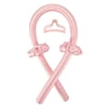 Varmeløst Krøllebåndssæt Bløde Hårruller Med Klemme Til Sove Og DIY Styling Pink
