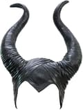 Halloween Maleficent Horn Huvudband Cosplay Svart