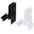 Miniatyrbilde 2 av 5: 12 stk Display Stativ Staffli Tallerkenholder Bilde Fotokunst Plast Svart 12 stk