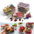 Miniatyrbillede 3 af 5: 1 æske tørrede blomster DIY-tilbehør Aromaterapi lys Epoxiharpiks onesize