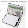 Miniatyrbild 9 av 11: Laptopväska för affärer, bärbar datorväska för 10,8-12,9 tum, 13 tum Vit White 11 inches