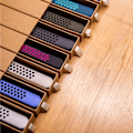 Miniatyrbilde 3 av 5: Sportrem for Apple Watch Band 45 mm 49 mm 44 mm 40 mm 41 mm 42 mm Silikonarmbånd correa iWatch Ultra 2 Series 9 8 SE 7 6 5 4 3 Sølvhvit 4 M-L
