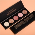 Miniatyrbilde 5 av 5: 5 farger Smooth Shimmer Highlighter Langvarig Fint Pulver for Kvinner Jenter Daglig Sminke default