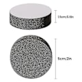 Miniatyrbillede 3 af 4: 100 STK 50 STK Plantekrukke Fødder Risers Naturgummi Blomsterkrukkeunderlag Usynlige Krukkefødder til tunge udendørs planter 50MM -CH -GLS[C] 100PCS