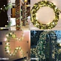 Pikkukuva 3 / 4: 20 LED-lamput Muratti-koriste Fairy Lights Joustava kupari, 2M