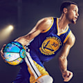 Miniatyrbilde 3 av 5: NBA Golden State Warriors Stephen Curry #Drakt, Shorts M M