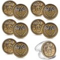 Miniatyrbilde 1 av 4: 10-pak Ja Nej Utfordring Mynt Beslutningsmynt Mynt Godhet Mynt Samlerobjekt Medaljong Souvenir Spådom Flip Mynt Lykke Metall Mynter