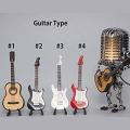 Miniatyrbilde 3 av 5: Mikrofon Robot Gitar Lampe, Retro Kul Søt Morsom Steampunk zdq