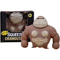 Miniatyrbillede 1 af 5: Strækbare abe-legetøj, Splat abe stress legetøj, Klem abe splat legetøj, stressaflastende fidget legetøj stress klem gorilla legetøj brun Brown