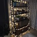 Miniatyrbild 2 av 3: 6m 40LED varmvit stjärnljusslinga för utomhusbruk för att dekorera rummet