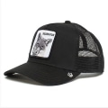 Pikkukuva 2 / 2: Animal Trucker Mesh Hat Goorin Bros Snapback Cap Herr Silver Fox Black zdq
