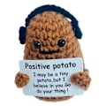 Miniatyrbillede 1 af 5: Sjov positiv kartoffel hæklet kartoffeldukke 5 5 5 10 5