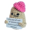 Miniatyrbillede 1 af 5: Sjov positiv kartoffel hæklet kartoffeldukke 8 8 8 2 8