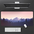 Miniatyrbillede 1 af 3: ?verdimensionerad musmatta med tecknad natur Laptop Locked Edge Soft Pad G?ss 800*300*2mm