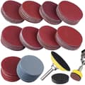 Sliprondell Pad Kit, 100-pack Slippapper med Svampplattor