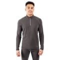 Miniatyrbillede 1 af 4: Trespass Herre Del Base Layer Top L Sort/Stormgrå Black/Storm Grey L zdq