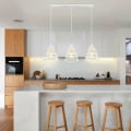 Miniatyrbilde 2 av 4: GROOFOO 3 lamper taklampe retro kreativ lysekrone taklampe Spiral Cascading Design Vintage metall