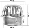 Miniatyrbillede 1 af 5: *Rendesifilter i rustfrit stål, metalrendebeskytter til at holde D*_tfrf