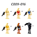 Miniatyrbillede 1 af 5: C009-014 Planet Series Puslespil til børn Puzzle Wars Byggeklodser Figurer Legetøj