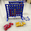 Miniatyrbillede 2 af 5: Gaming Connect 4 Klassisk Gitter 4 på stribe Spil Børn Strategi Brætspil for 2 spillere