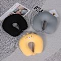Miniatyrbilde 4 av 10: Plysjputer U-formet reisepute GRÅ MUS Grey Mouse