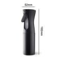 Miniatyrbillede 5 af 5: Hårsprayflaske, Fin Mist Sprayer, 200ml Salon Spray Hår Sort