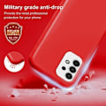Miniatyrbild 3 av 4: CQBB 360 Fodral för Samsung A33 5G Röd, Full Hybrid Anti-Scratch Protection