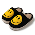 Miniatyrbild 1 av 2: Smiley Face Tofflor Dam Smile Tofflor Svart 42-43