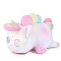Miniatyrbilde 1 av 2: Aphmau Meemeows plysjdukke kattedukke myk koseleke chinchilla meemeows unicorn meemeows