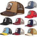 Miniatyrbillede 1 af 2: Animal Trucker Mesh Hat Goorin Bros Snapback Cap Herr Hvid Leopard zdq