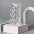 Miniatyrbilde 4 av 7: Kristall bordlampe LED bar lampe touch gull skrivebordslampe hvitt lys