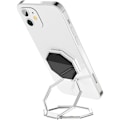 Miniatyrbild 3 av 5: Infällbart mobiltelefonställ Slitstarkt tungt telefonställ 360° rotation Vikbar självhäftande telefonhållare Metallfäste