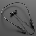 Miniatyrbillede 3 af 3: Bluetooth-hovedtelefoner hængende hals 16 timer standby sort szq