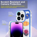 Miniatyrbild 3 av 5: iPhone 14 Pro Max Case Klart, ej gulnande phone case för iPhone 14 Pro Max 2022 (6,7 tum), blått