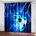 Pikkukuva 1 / 4: Pimeyden verhoilut pojille ja teineille 132 x 160 cm Moderni tyyli Videopelit Verhot lapsille ja tytöille