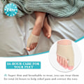 Miniatyrbillede 3 af 5: Hallux valgus ortos, stortåbeskytter og separator, tåkorrigerer til hallux valgus, hammertå, knyst, smertelindring - 1 par