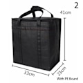 Pikkukuva 1 / 5: Erittäin suuri jäähdytyslaukku Cool Bag Box Picknick Camping Ice Dri Black 2