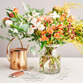 Miniatyrbild 4 av 5: Blomstergaller för Vas DIY Återanvändbart Blomstergaller Blomsterarrangemang Buketthållare, Ikebana Spiral Stjälkhållare för Vas, Hem, Florist