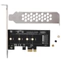 PCI-E till M.2 expansionskortkontaktkonverterare för M2 NGFF NVME hårddisk