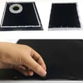 Miniatyrbillede 2 af 5: Støvfilter Computerblæser Filter Køler Støvtæt til Kabinetlås PC Mesh Svamp 1m*2m*3mm_tfrf