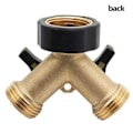 Miniatyrbillede 4 af 5: Heavy Duty Messing Have Slangeforbindelse Hane Dispenser Udløb Dispenser, Slangekobling Adapter-stil B