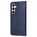 Miniatyrbillede 8 af 9: SKALO Samsung A35 5G PU-Læder Pung Etui - Flere farver Blue Blå