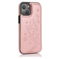 Miniatyrbillede 3 af 5: iPhone 13 - Stødsikkert Læder etui med kortholder Roséguld
