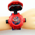 Miniatyrbillede 3 af 3: 3D-ur digital projektion Spiderman legetøj