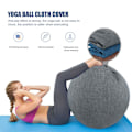 Miniatyrbild 1 av 11: Yogaboll Dammtät Cover Anti-Halk Bomull 55CM 55cm