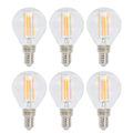 Miniatyrbilde 3 av 5: Dimbar E14 LED-pære, dimbar LED-lampe, G45 dimbar lyspære, E14 liten Edison skrupære, 6-pakning